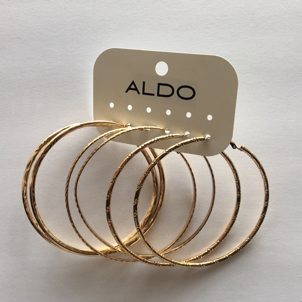 Aldo hoop earrings